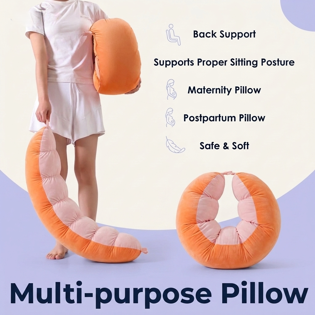 Slumblr® Pea Pod Shaped Body Pillow
