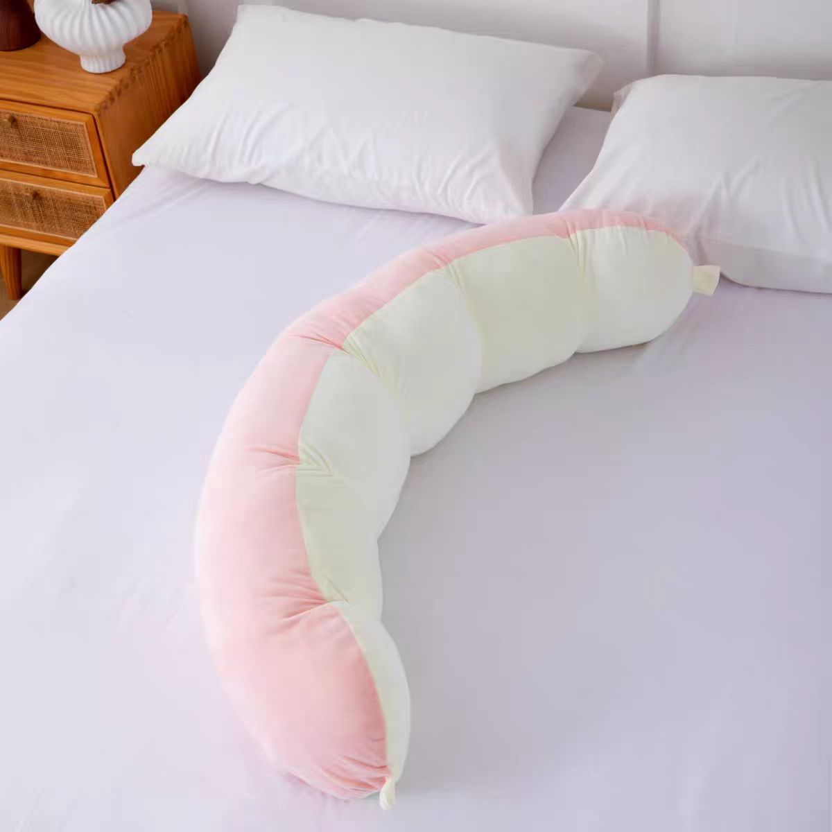 Slumblr® Pea Pod Shaped Body Pillow