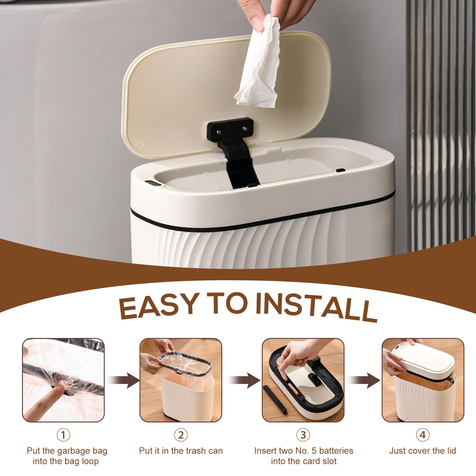 Slumblr® Smart Trash Can