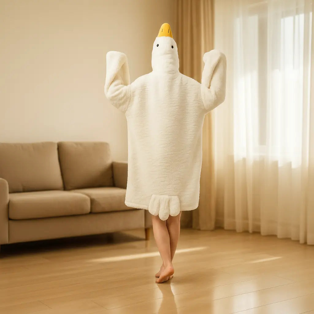 Slumblr® Goose Hooded Robe Slumblr