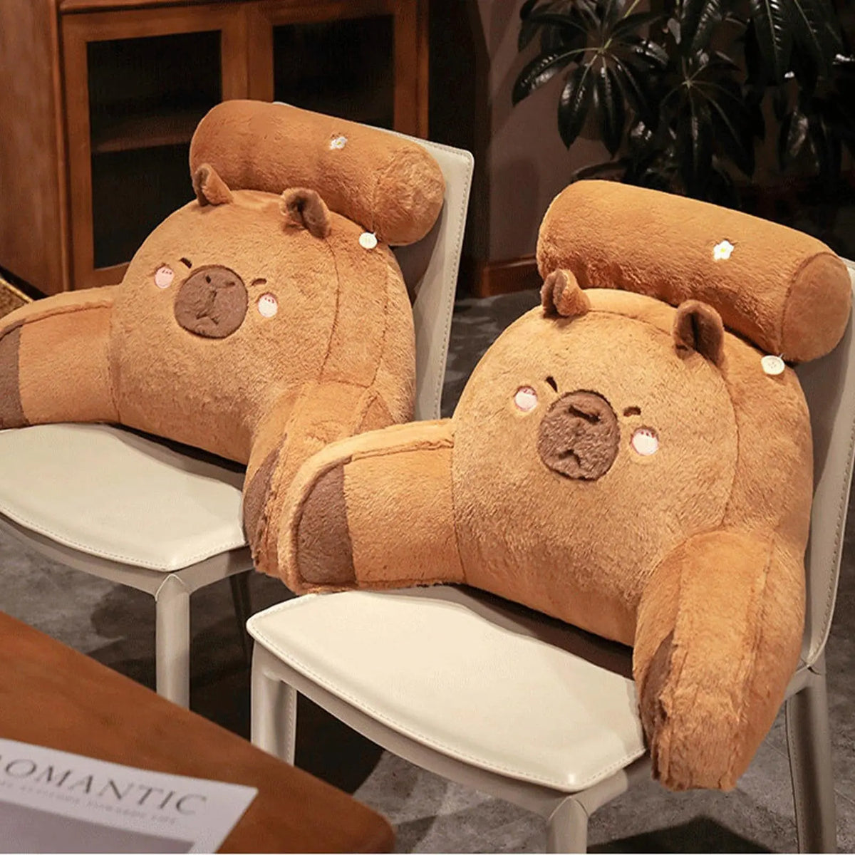 Slumblr® Capybara Reading Pillow Slumblr