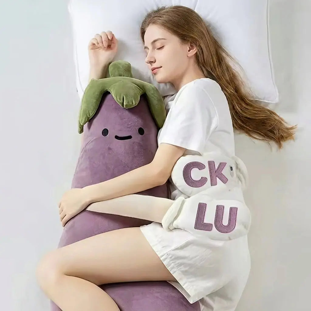 Slumblr® Eggplant Plush Pillow Slumblr