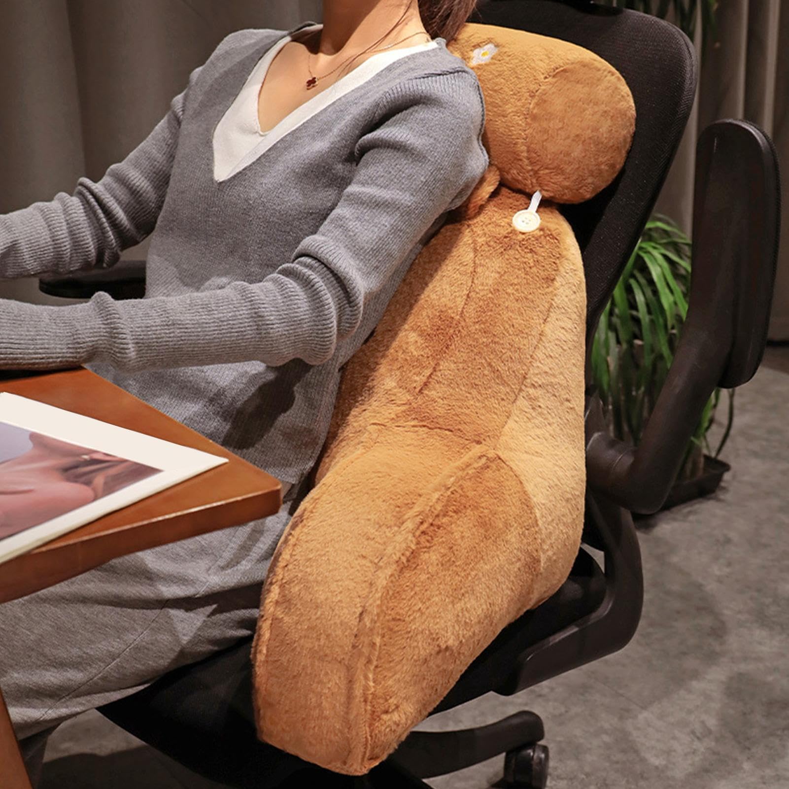 Slumblr® Capybara Reading Pillow