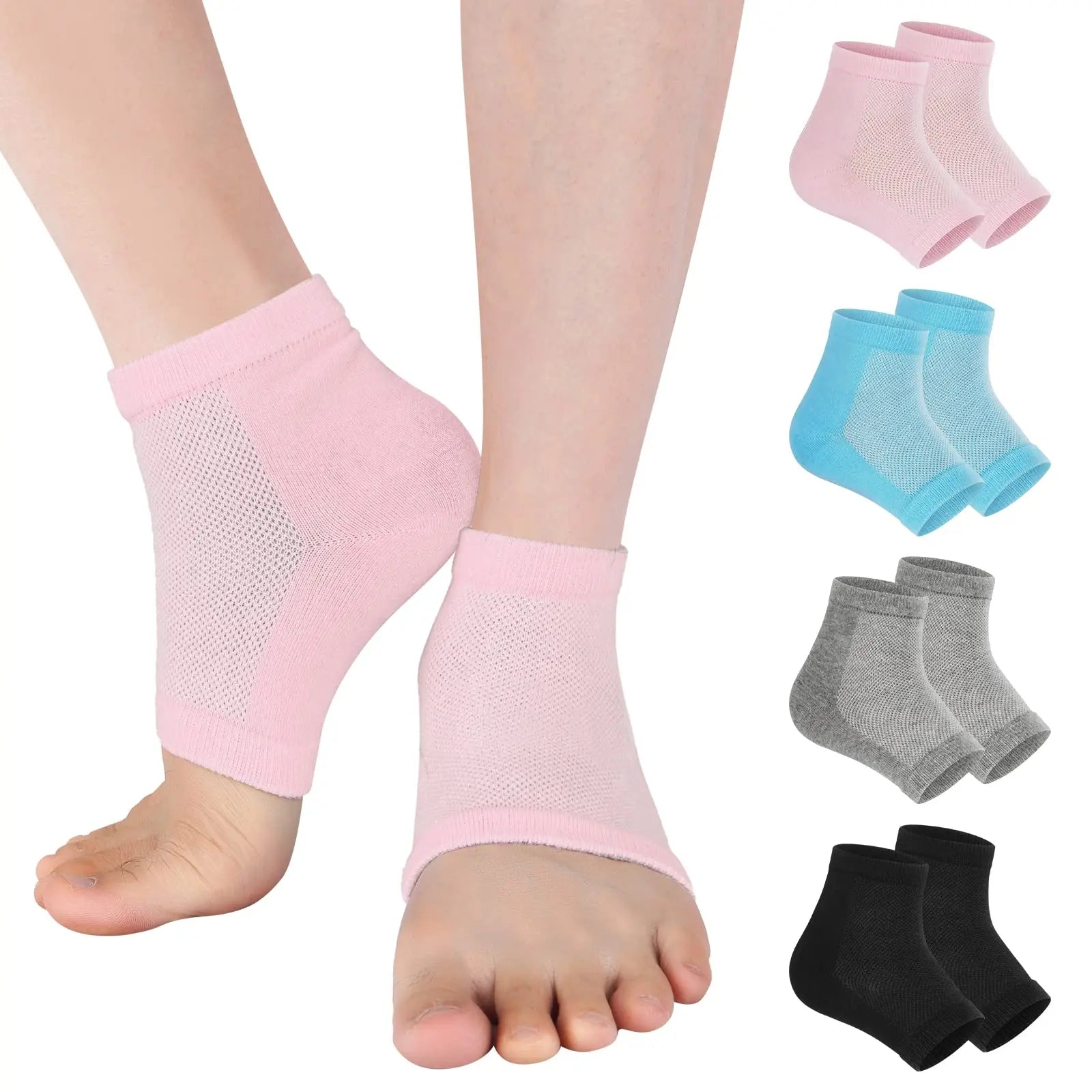 Slumblr® Gel Heel Socks (6 Pairs) Slumblr