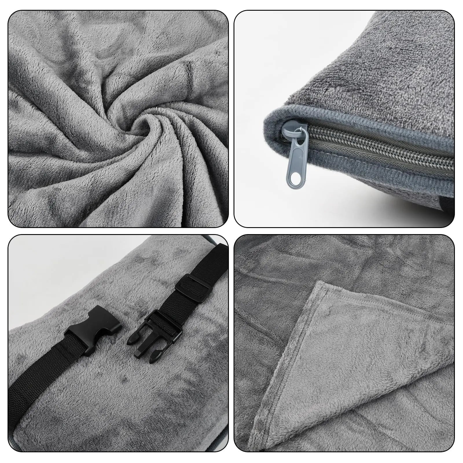 Slumblr® 2 in 1 Travel Blanket Pillow Slumblr