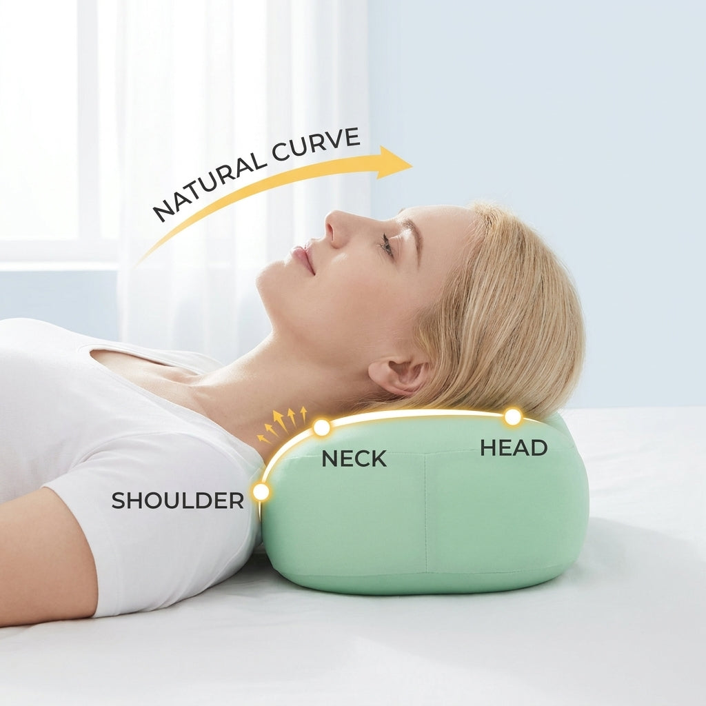 Slumblr® Office Nap Pillow with Ice Silk Fabric