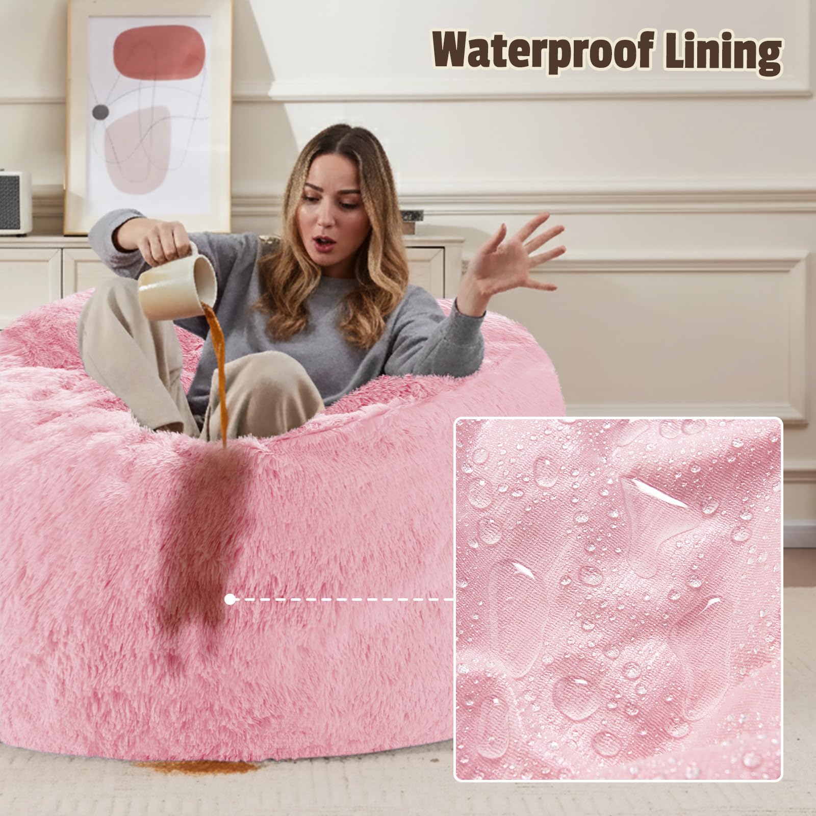 Slumblr® Plush Bean Bag Cover