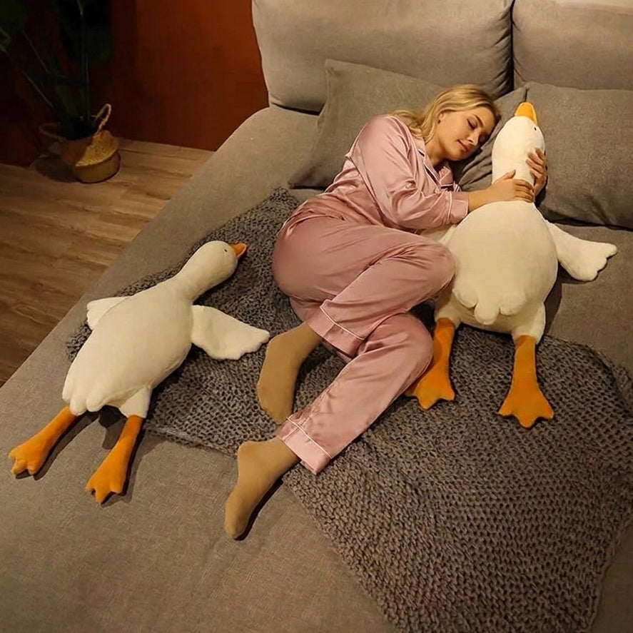 Slumblr® Funny Goose Plush Pillow