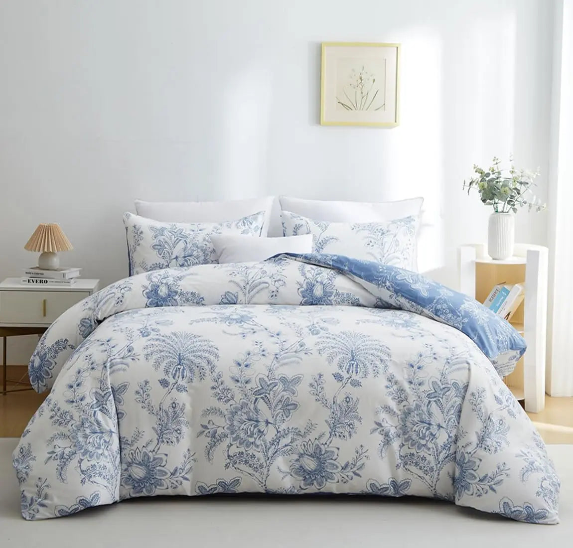 Slumblr® Reversible Floral Duvet Set (3 Pcs) Slumblr
