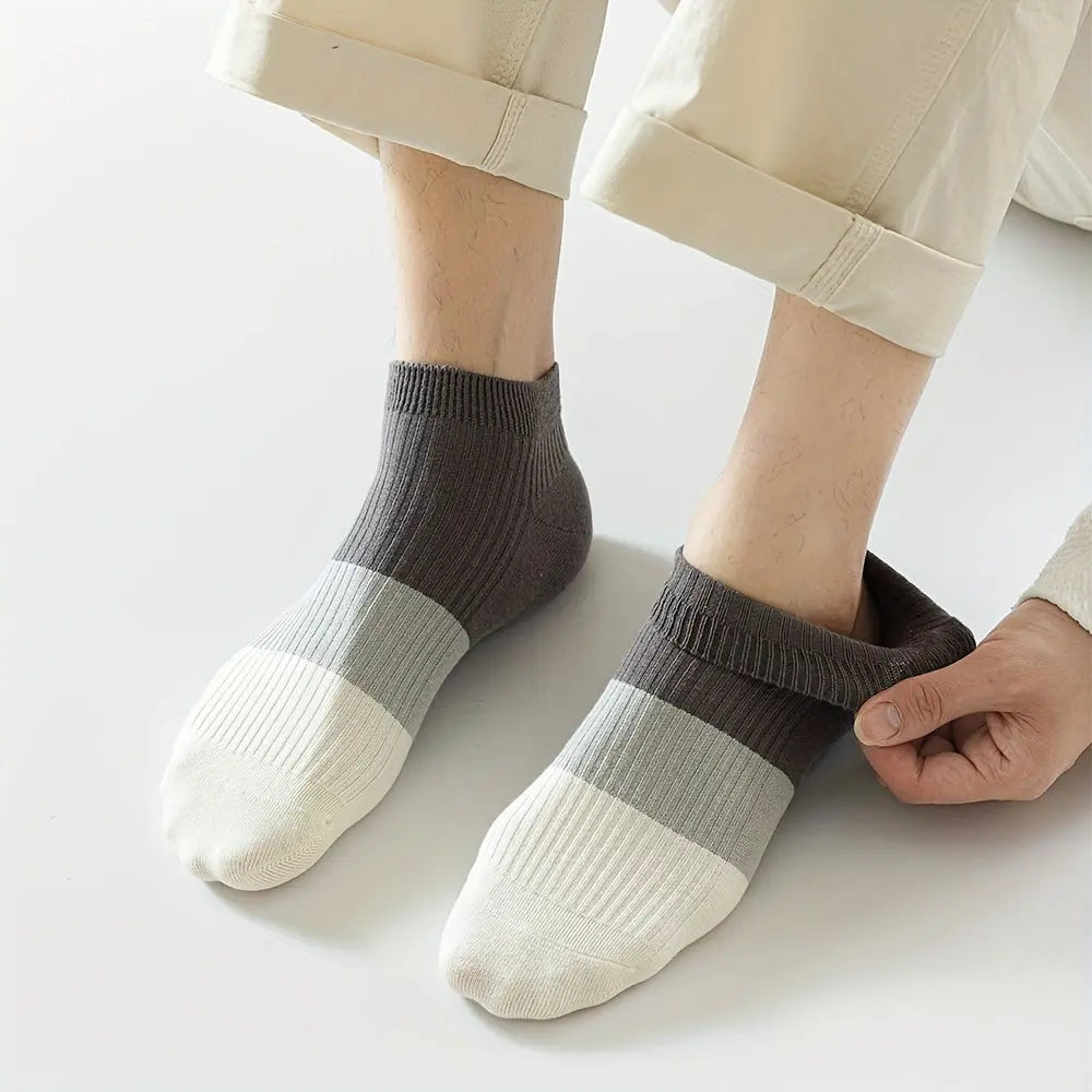 Slumblr® Cotton Ankle Socks (5 Pairs) Slumblr