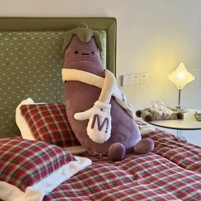 Slumblr® Eggplant Plush Pillow Slumblr