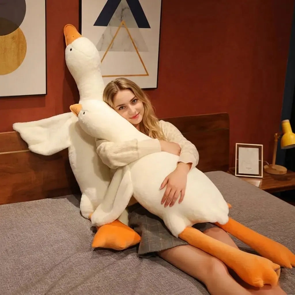 Slumblr® Funny Goose Plush Pillow