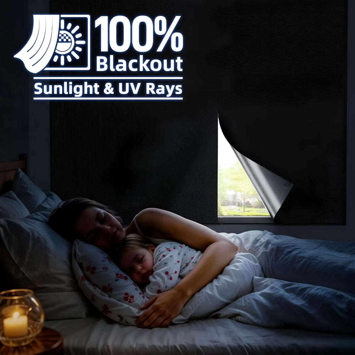 Slumblr® Magnetic Portable Blackout Window Shades