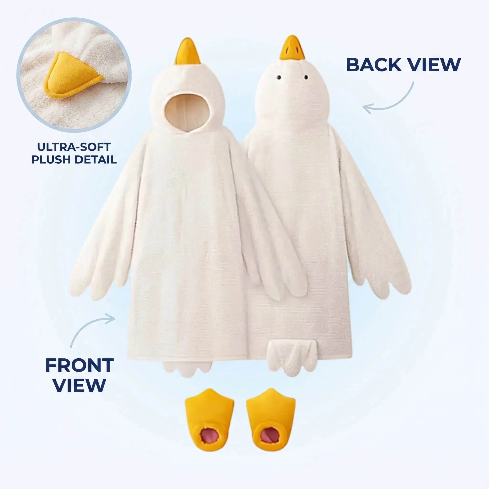 Slumblr® Goose Hooded Robe
