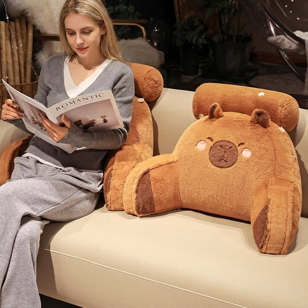 Slumblr® Capybara Reading Pillow
