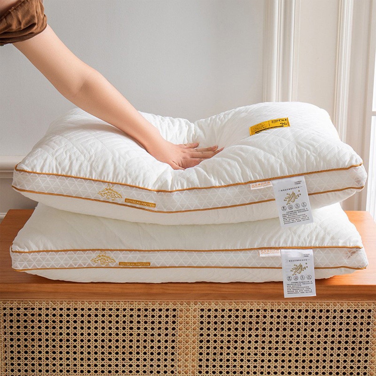 Slumblr® Soft Textile Soy Fiber Pillow