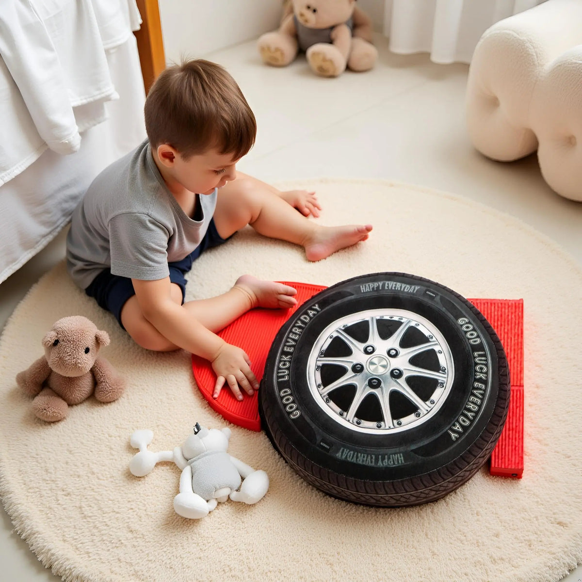 Slumblr® Tire-Shaped Pillow Slumblr