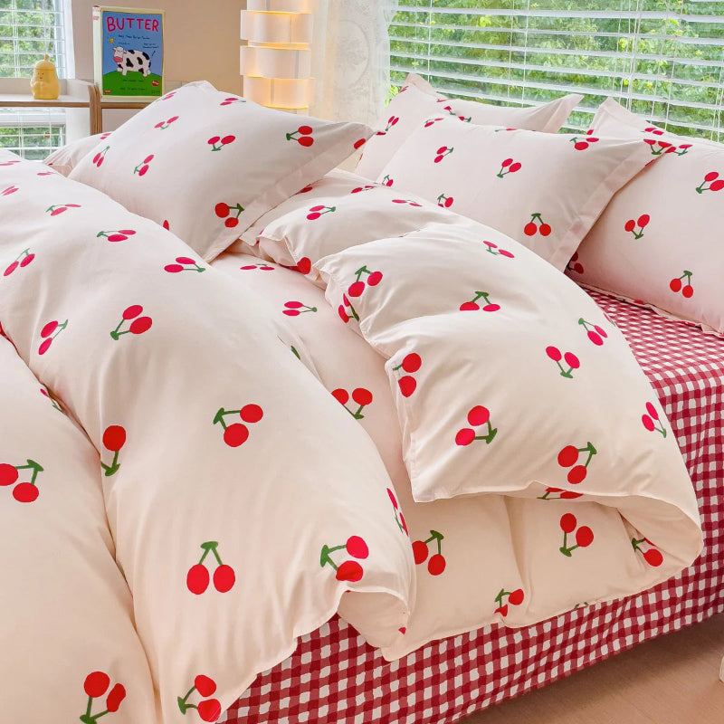 Slumblr® Pink Floral Duvet Cover