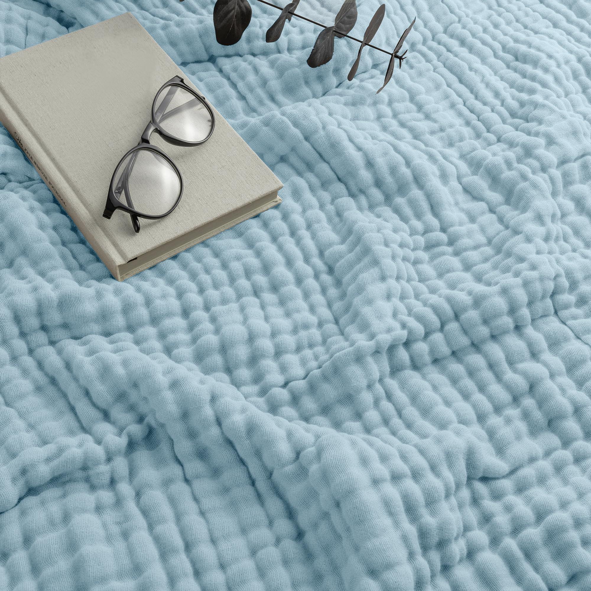 Slumblr® Cotton Muslin Boho Throw Blanket Slumblr