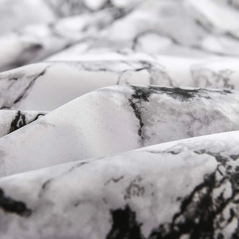 Slumblr® Marble Print Fitted Sheet Slumblr