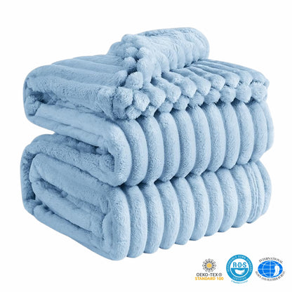 Slumblr® Faux Rabbit Fur Throw Blanket