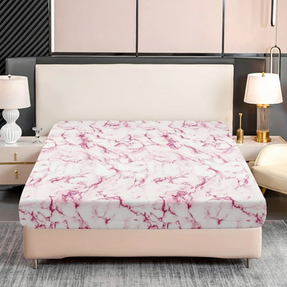 Slumblr® 3-Piece Marble Print Fitted Sheet