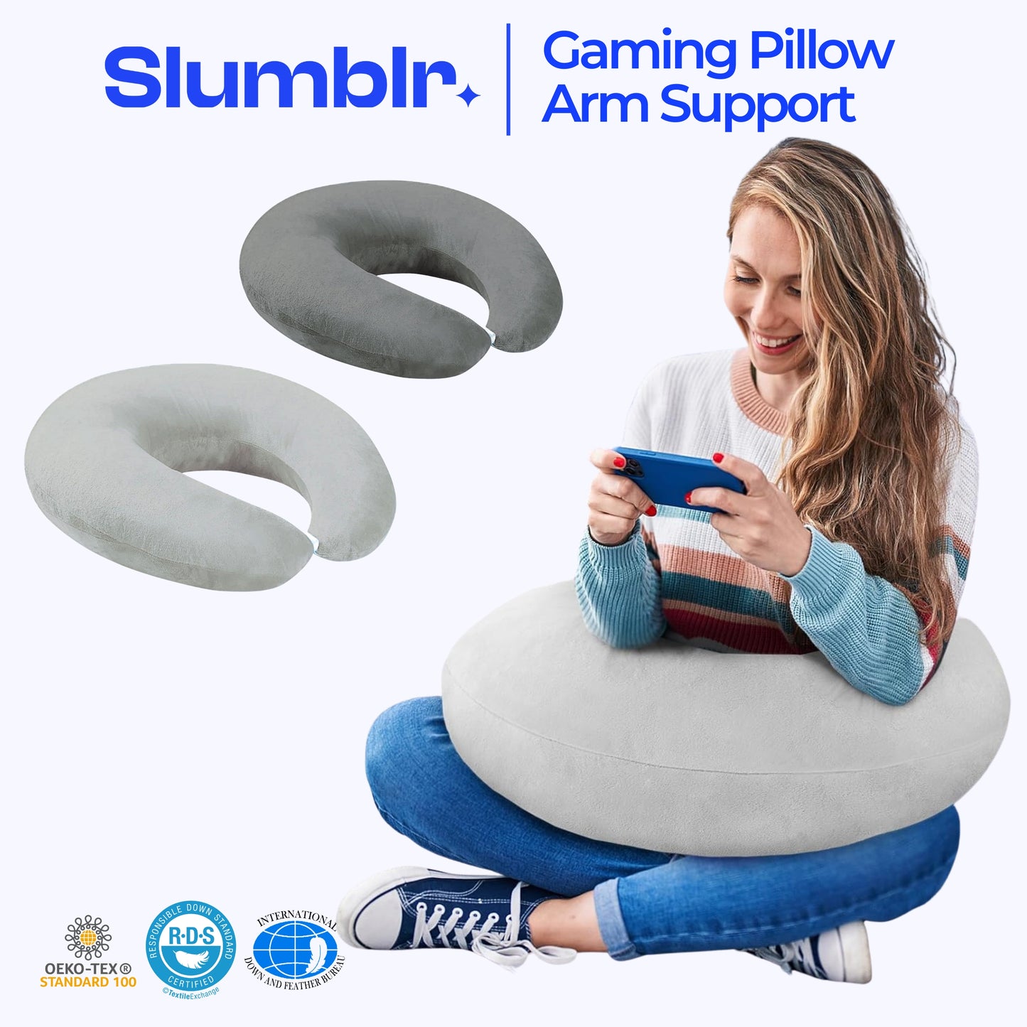 Slumblr® U-Shaped Gaming Pillow