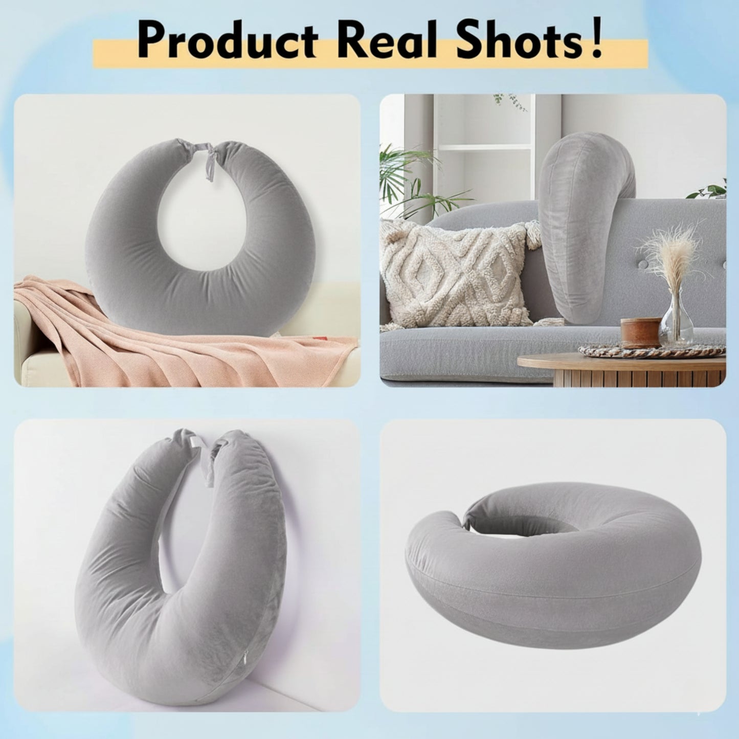 Slumblr® U-Shaped Gaming Pillow