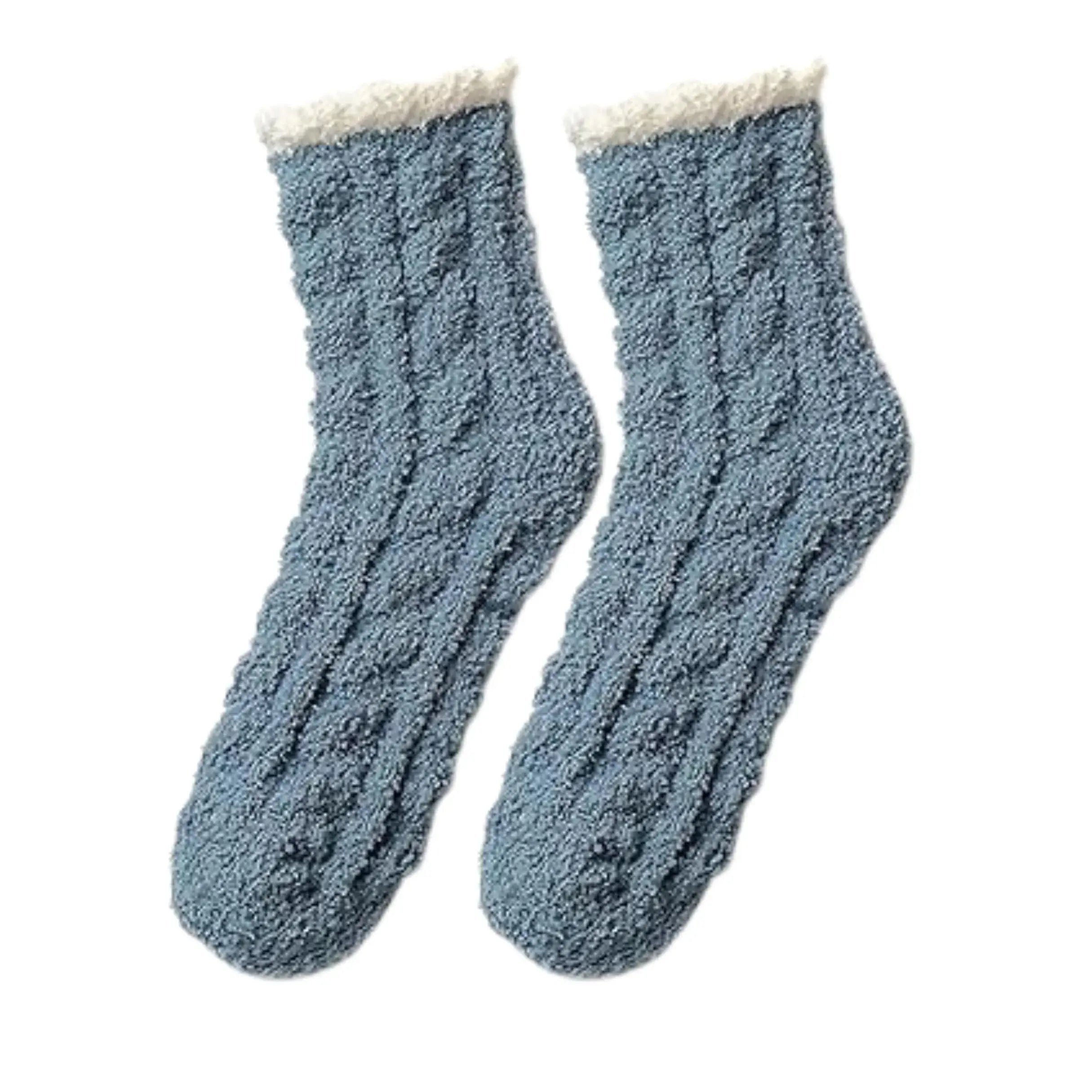 Slumblr® Fuzzy Thermal Socks Set (2 Pairs) Slumblr