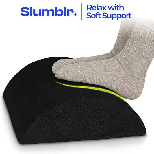 Slumblr® Adjustable Under-Desk Comfort Rest Cushion