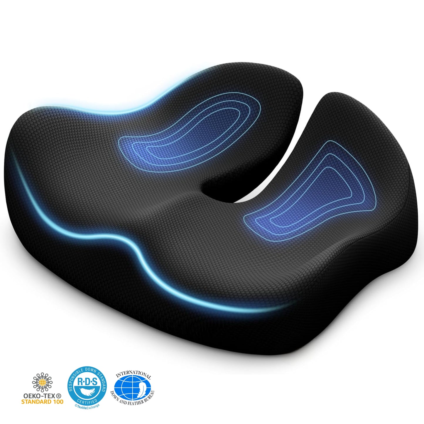 Slumblr® U-Shaped Memory Foam Travel Cushion