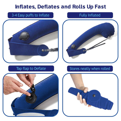 Slumblr® Foldable Travel Support Pillow