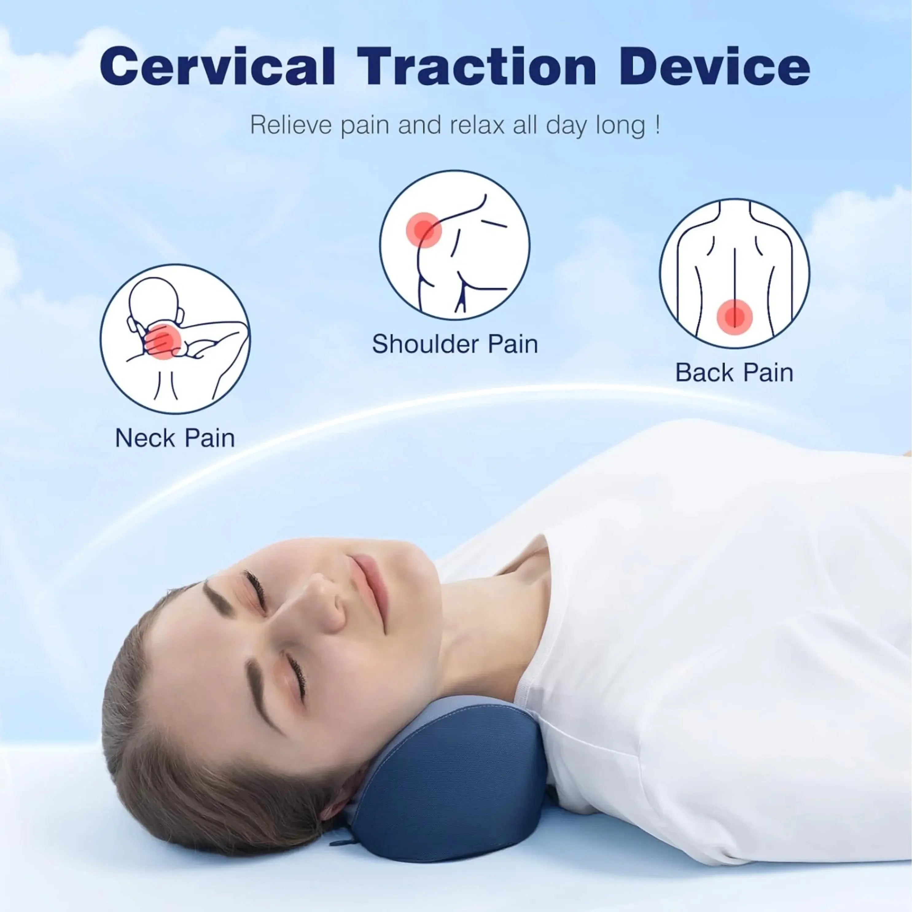 Slumblr® Ergonomic Traction Support Cushion Slumblr
