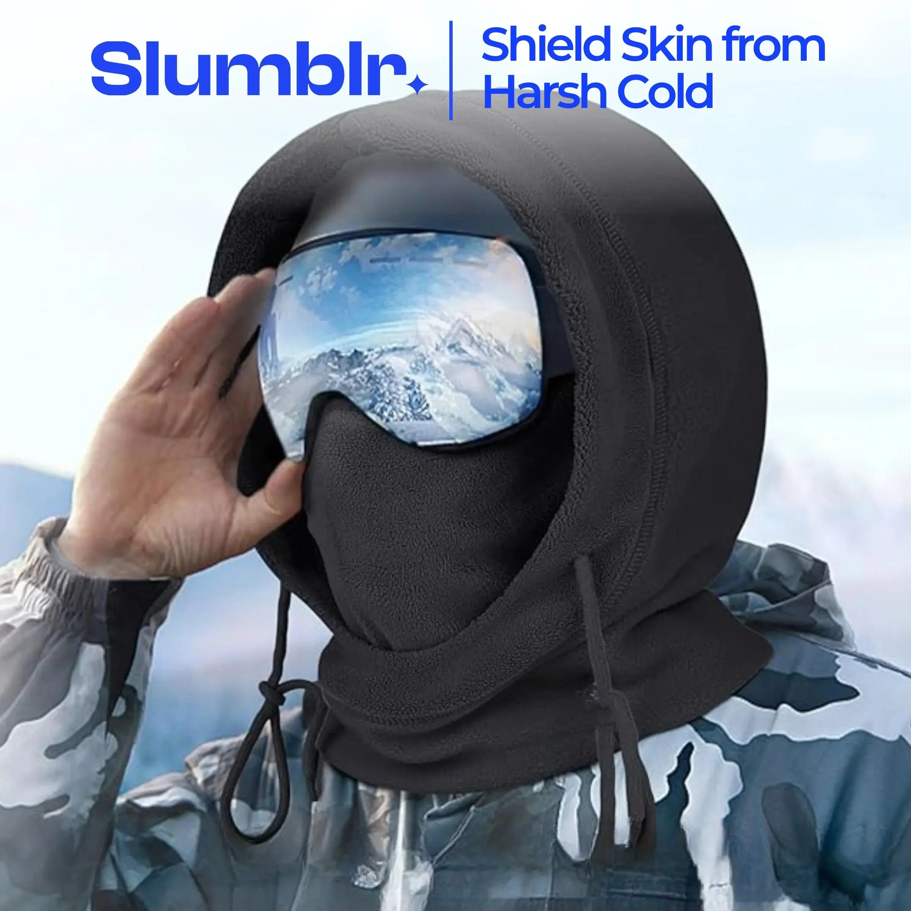 Slumblr® 3-in-1 Winter Windproof Balaclava Riding Cap Slumblr