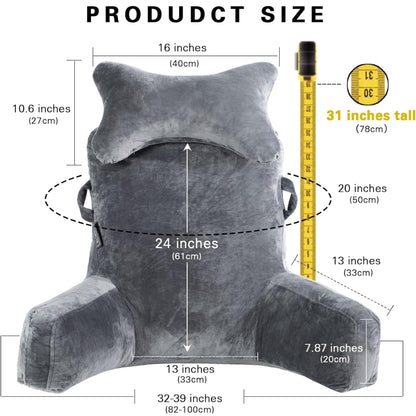 Slumblr® Reading Bed Pillow