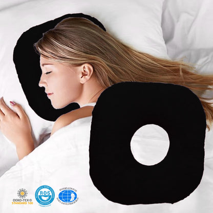 Slumblr® Cotton Adjustable Ear Pillow - Square Shape