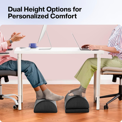 Slumblr® Adjustable Memory Foam Desk Footrest