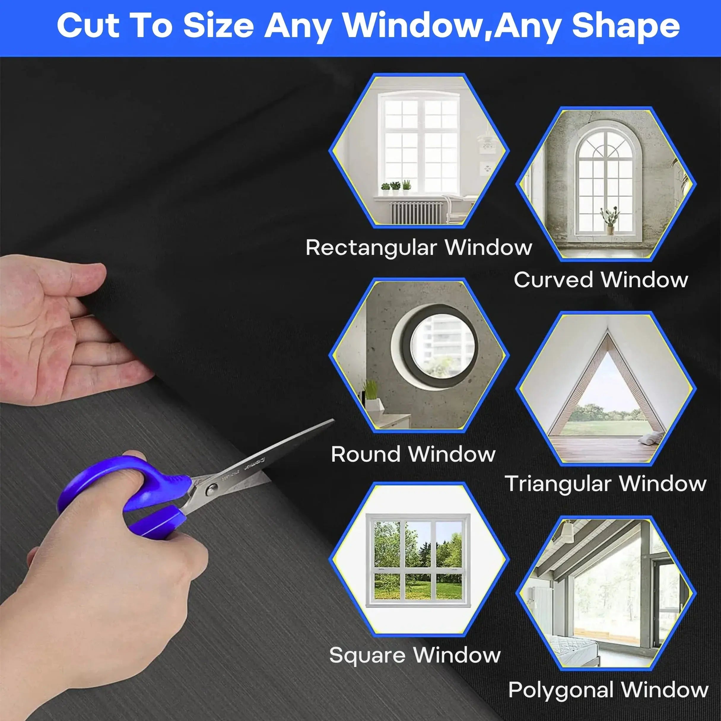 Slumblr® Magnetic Portable Blackout Window Shades Slumblr