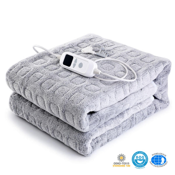 Slumblr® Weighted Heating Blanket for Soothing Comfort