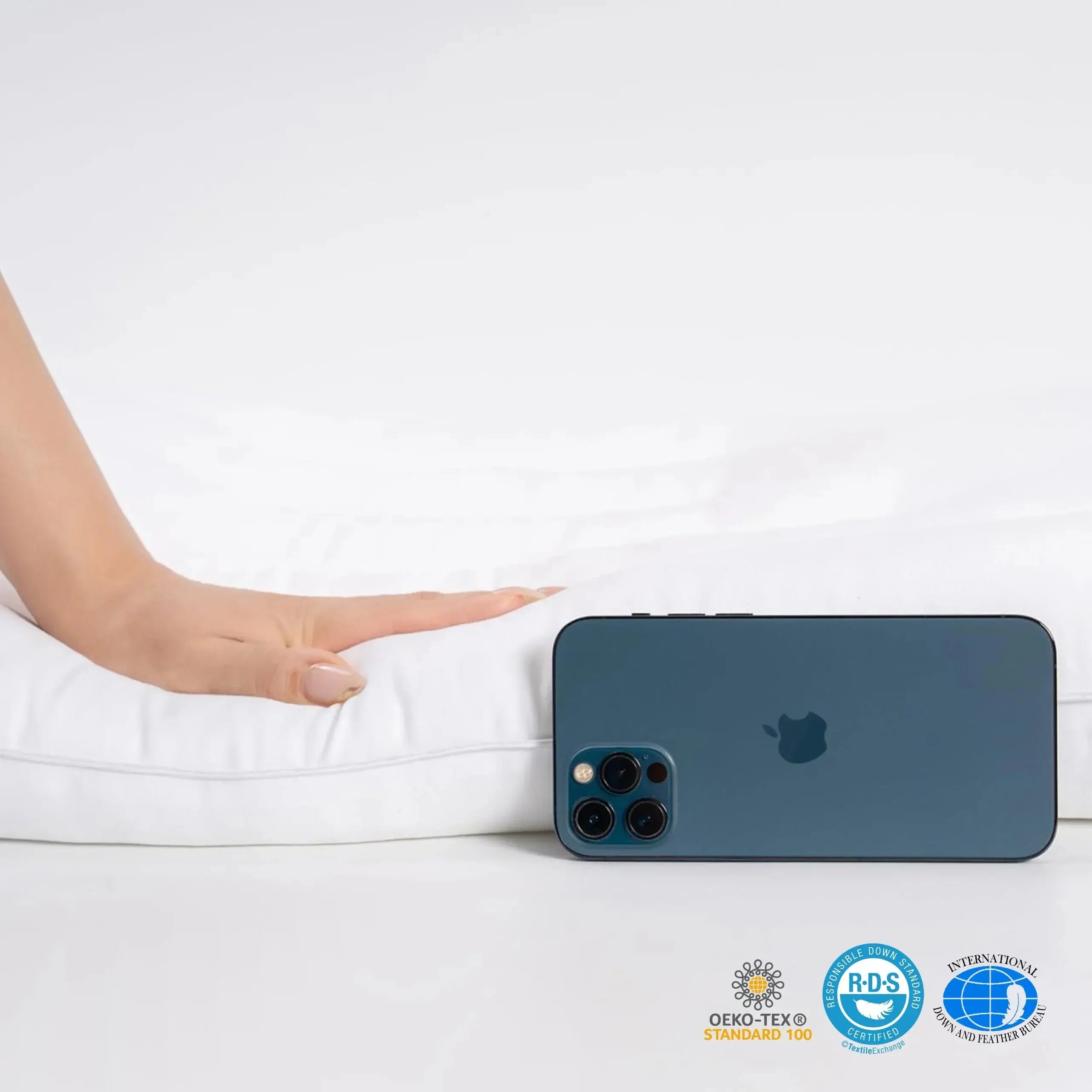 Slumblr® Pure Cotton Low Loft Pillow Slumblr