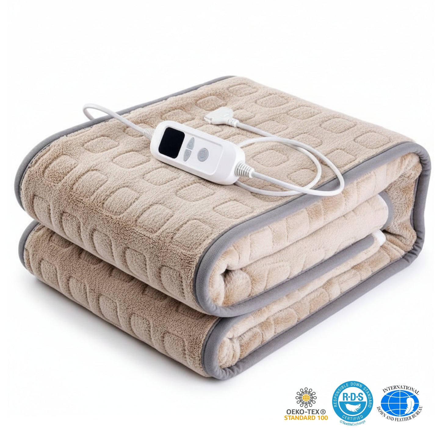 Slumblr® Weighted Heating Blanket for Soothing Comfort