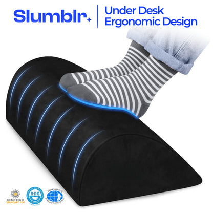 Slumblr® Ergonomic Foot Rest for Office & Home