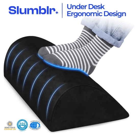 Slumblr® Ergonomic Foot Rest for Office & Home