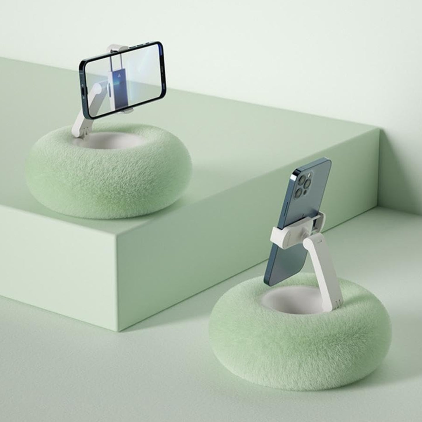 Slumblr® Plush Adjustable Device Pillow Stand