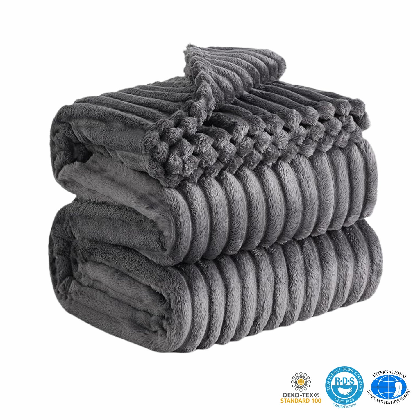 Slumblr® Faux Rabbit Fur Throw Blanket