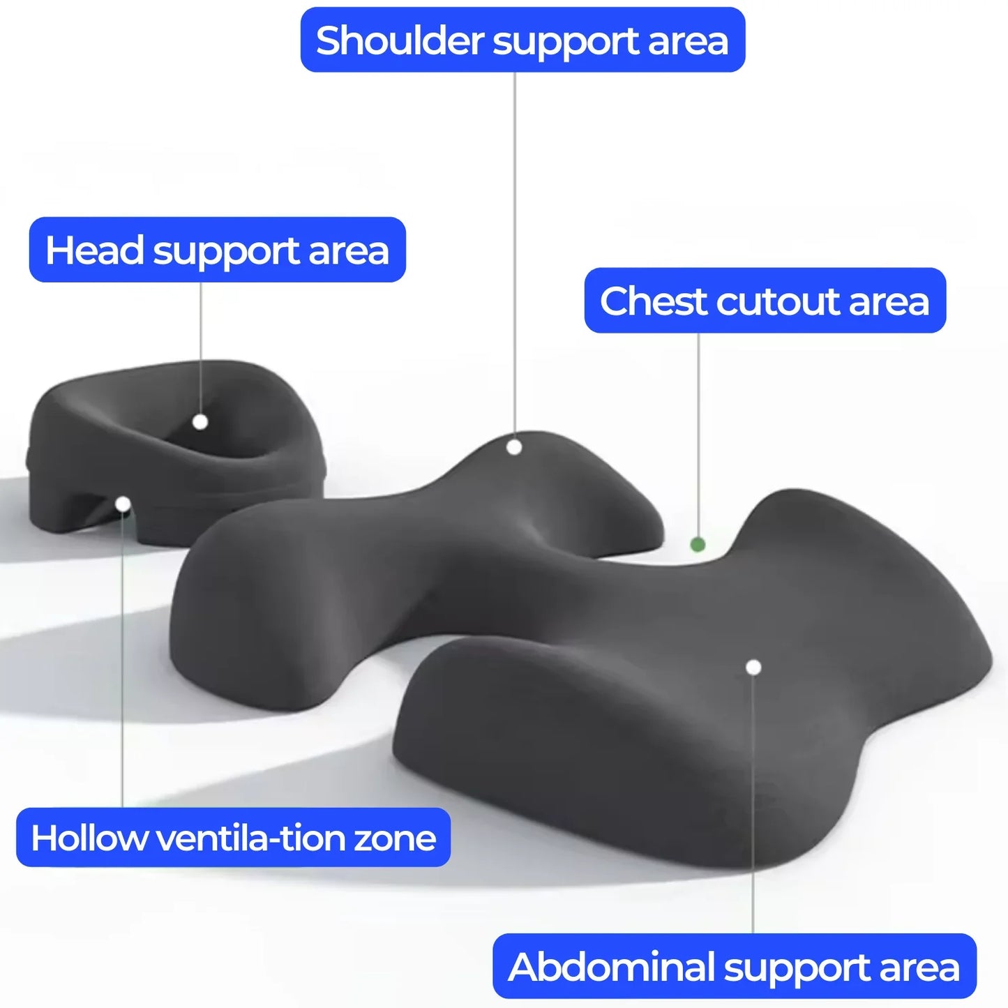 Slumblr® Massage Face Cradle Pillow Set