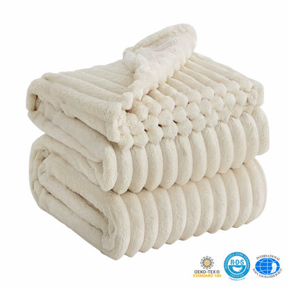 Slumblr® Faux Rabbit Fur Throw Blanket