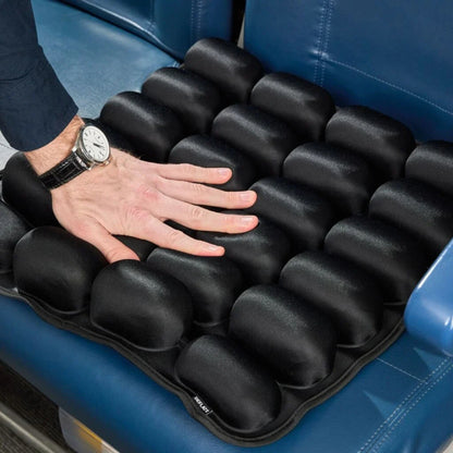 Slumblr® Air Bag Ergonomic Pressure-Relief Chair Pad for Office, Car & Long Sitting