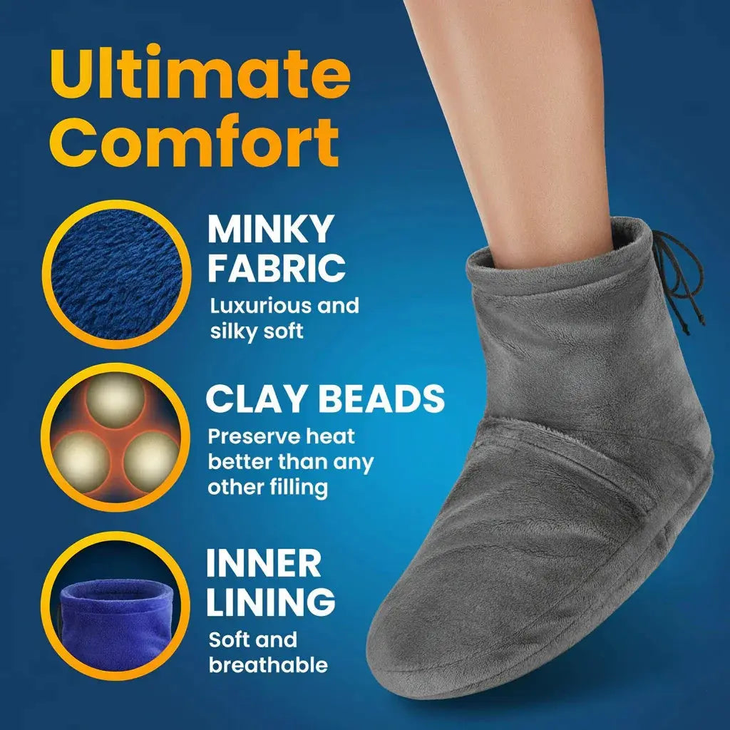 Slumblr® Feet Warmers Microwavable Heating Slumblr