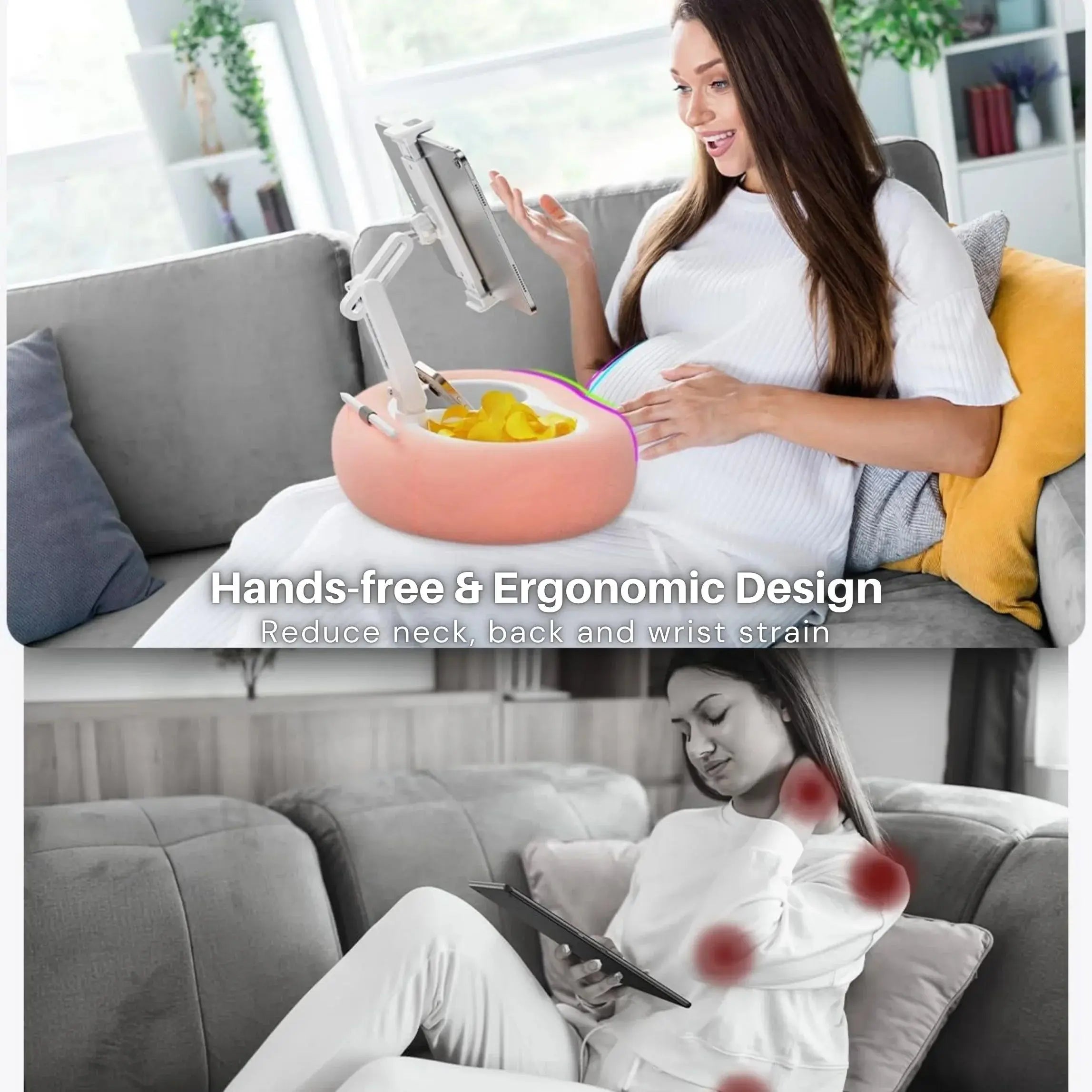 Slumblr® Adjustable Pillow Phone & Tablet Holder Slumblr